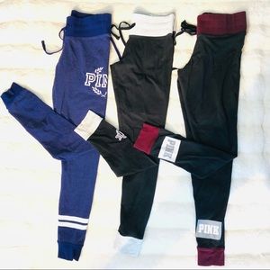 VS Pink Yoga Leggings size SMALL